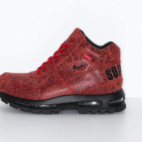 Supreme x Nike Air Max Goadome “Red Snakeskin” 9.5 - Picture 3 of 11